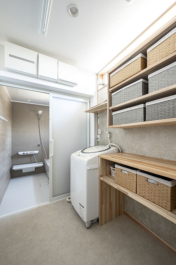 寿工務店 【自然素材×平屋】シニア世代が安心して心地よく暮らす自然素材でシンプルな平屋の家の建築実例画像6