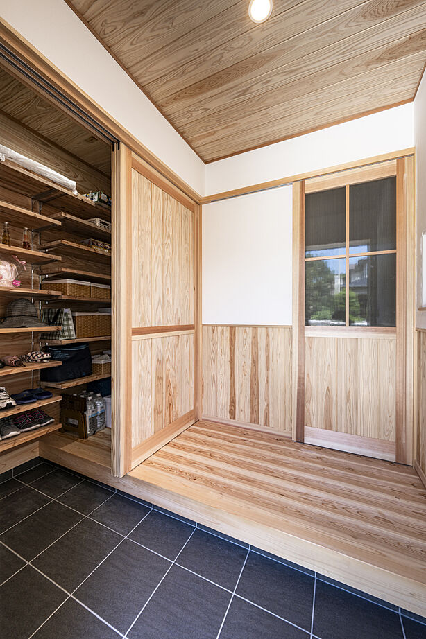 寿工務店 【自然素材×平屋】シニア世代が安心して心地よく暮らす自然素材でシンプルな平屋の家の建築実例画像7