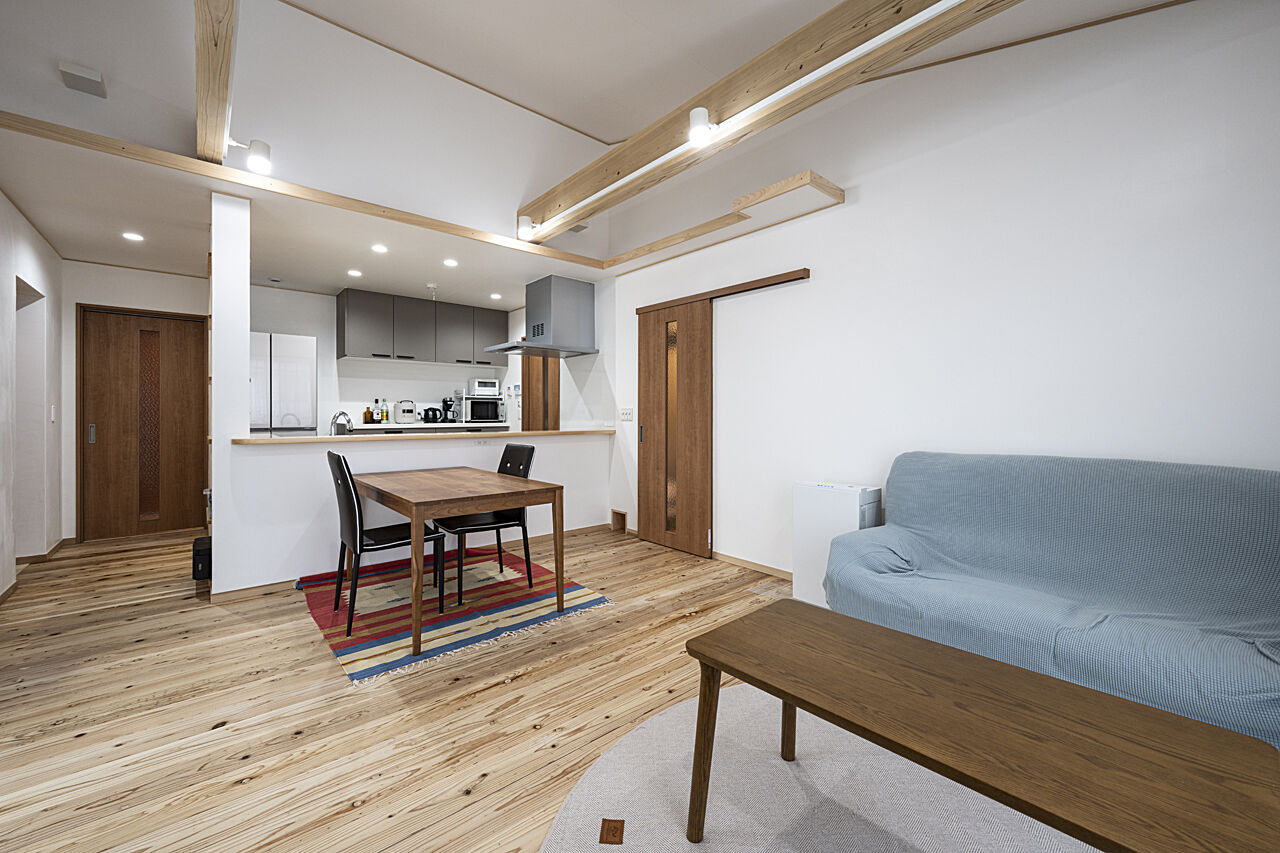 寿工務店 夫婦ふたり+ペットの暮らしに「心地よい」がいっぱいの平屋の建築実例画像3