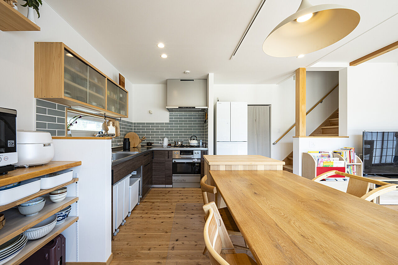 寿工務店 無垢材+自然素材で「ちょい田舎暮らし」を楽しむ、心と身体にやさしいお家の建築実例画像4