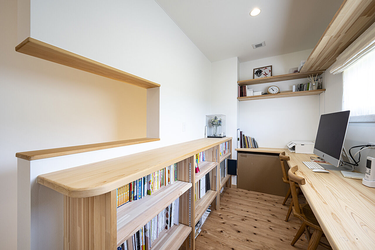 寿工務店 無垢材+自然素材で「ちょい田舎暮らし」を楽しむ、心と身体にやさしいお家の建築実例画像6