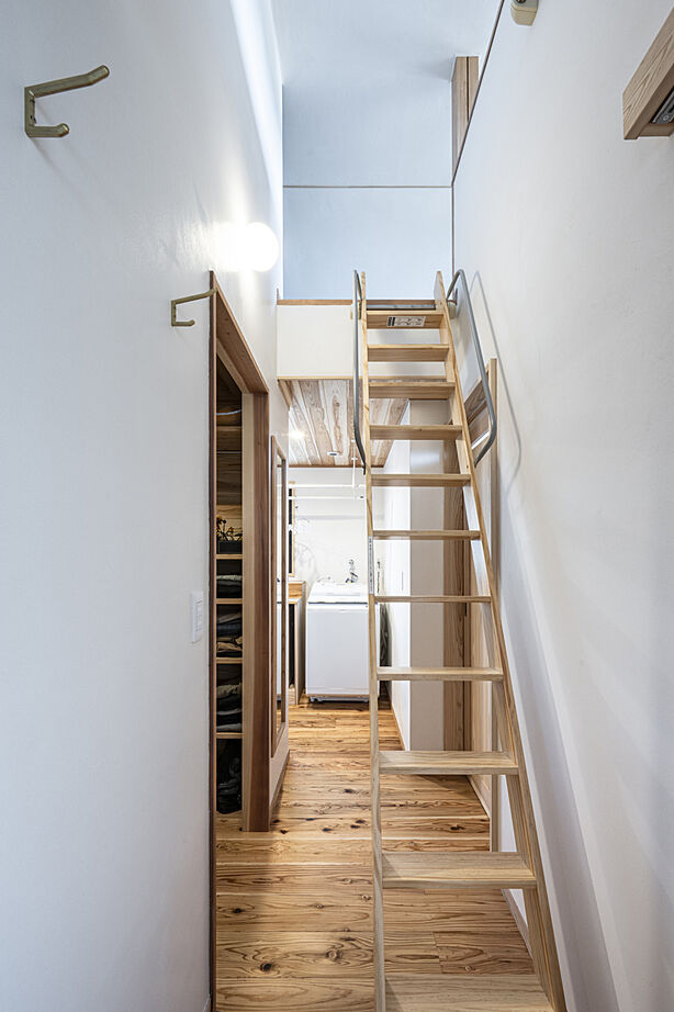 寿工務店 【平屋+小屋裏】家づくりを知りつくす夫妻が建てた、表情豊かで美しい山口県の平屋の住まいの建築実例画像7