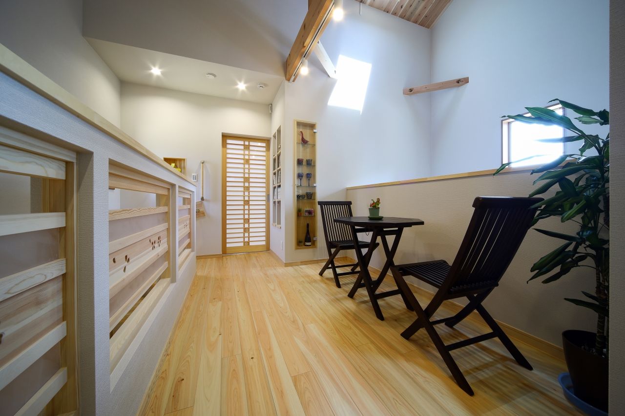 夢工房 【2000万円台/大阪府大阪市/自然素材の家】シラス壁と無垢材の高断熱&都市型住宅の建築実例画像8