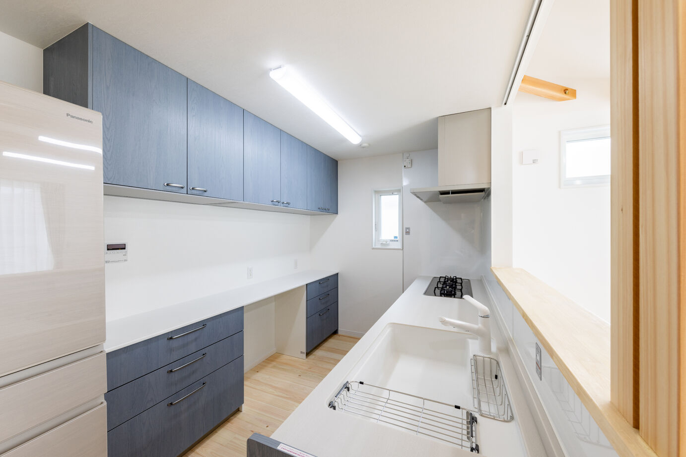 夢工房 【大阪府大阪市/２階建て/家事ラク】自然素材が生み出す憩いの空間。家事動線を工夫した住まいの建築実例画像4