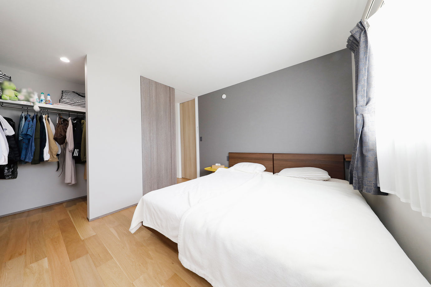 三心 【1900万円/約30坪/間取り図】海が見えるバルコニーへつづく2階LDK。シンプル×ナチュラルモダンの注文住宅の建築実例画像9