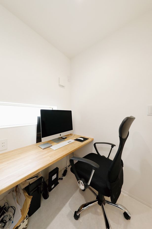 三心 【ビルトインガレージ/デッキテラス/間取り図】2階LDKとつながる明るく開放的でプライベートな屋外空間の家の建築実例画像10