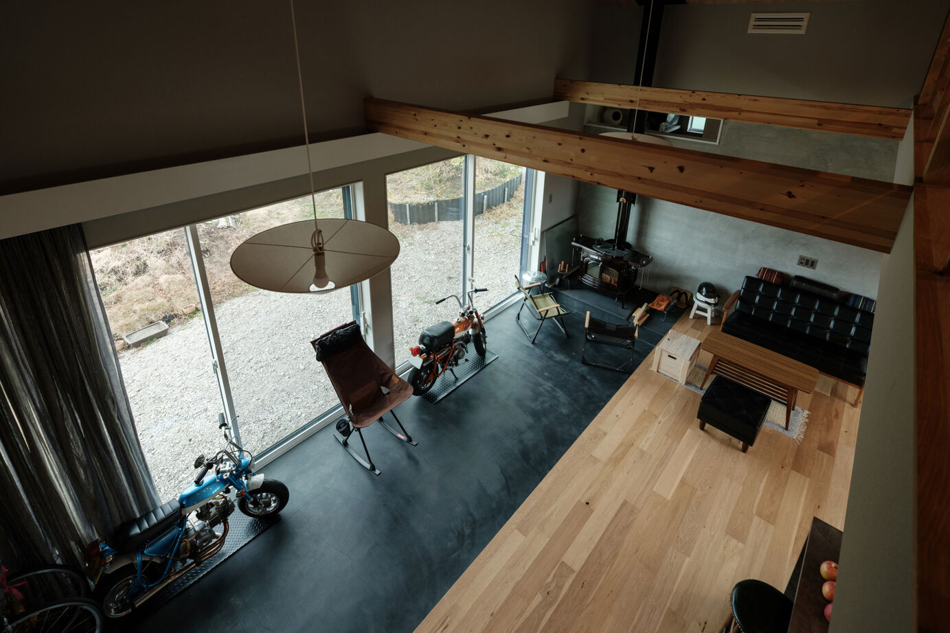 三心 【3000万円台/平屋/ロフト/間取り図】土間と薪ストーブのある、上質な暮らしを満喫できる平屋の建築実例画像9