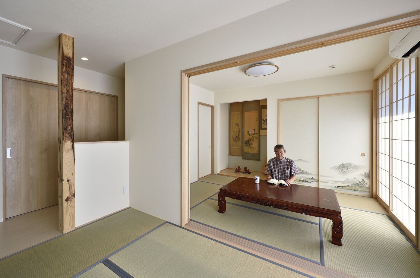 古郡ホーム 二世帯平屋住宅を叶えた設計力　デザイン性と機能性が融和した住まいの建築実例画像7