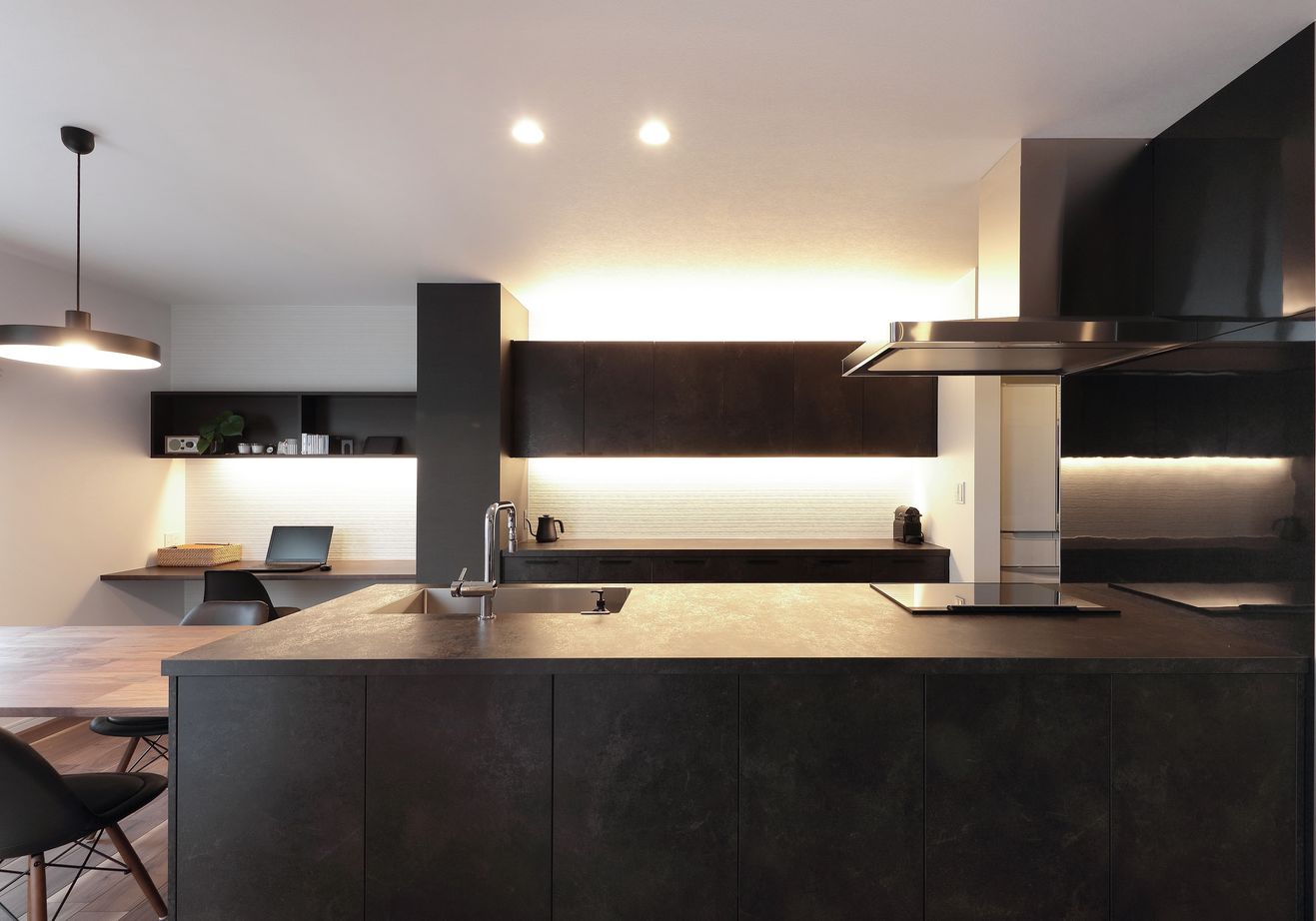 古郡ホーム 【間取り図あり/33坪】外に閉じ、内に開く　光のニュアンスまで魅せる住まいの建築実例画像4