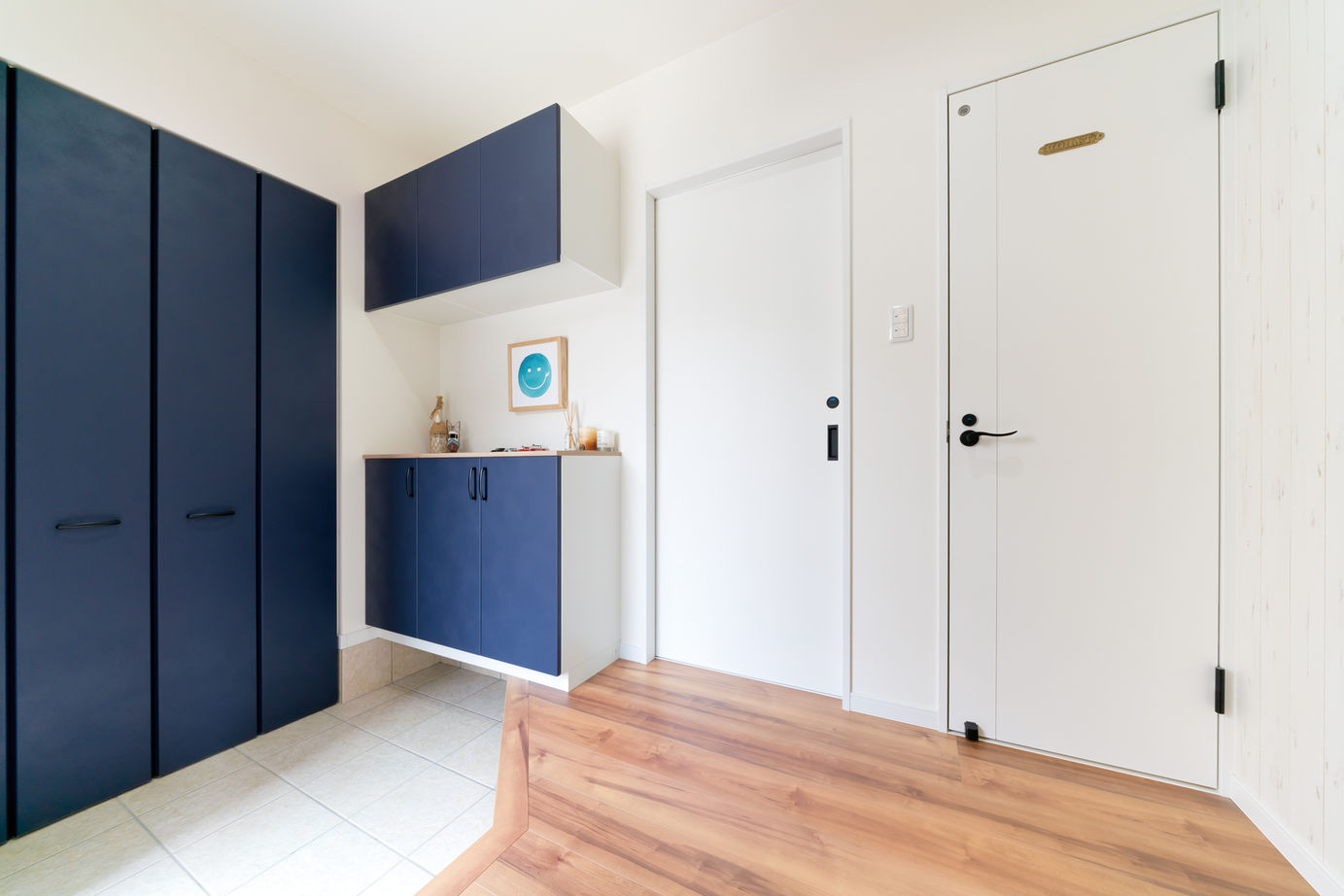 一級建築士事務所　上野工務店 【1500万円～2000万円台・延床面積約40坪・高槻市】光が差し込む吹抜けとアイアン階段がある大空間LDKの家の建築実例画像6