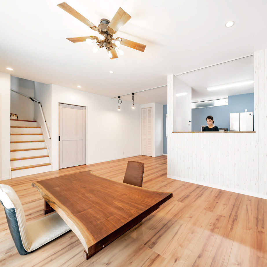 一級建築士事務所　上野工務店 【1000万円台／約30坪／間取り有】収納も住みやすさも大満足！おしゃれで可愛いカリフォルニアテイストの家の建築実例画像3