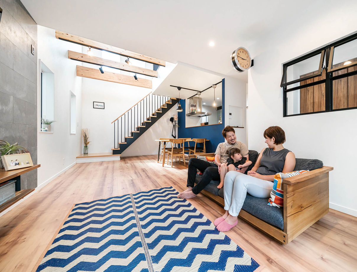 一級建築士事務所　上野工務店 【1000万円台／約30坪／間取り有】希望エリアでの土地探しから叶えたおしゃれな家の建築実例画像2