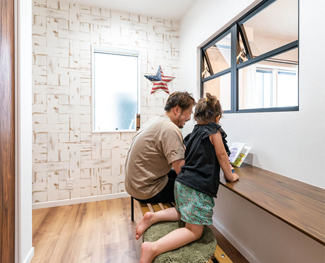 一級建築士事務所　上野工務店 【1000万円台／約30坪／間取り有】希望エリアでの土地探しから叶えたおしゃれな家の建築実例画像4