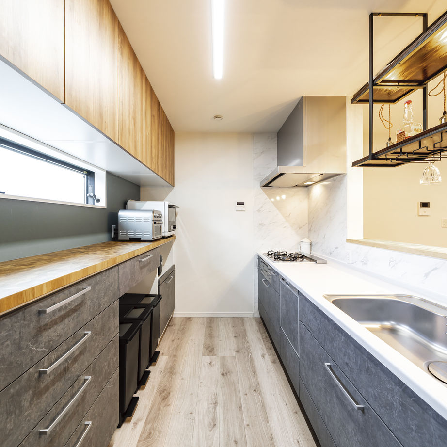 一級建築士事務所　上野工務店 【茨木市・3階建て・1500万円～1999万円】敷地約23坪でも吹き抜けがある開放的な住空間が完成！の建築実例画像6