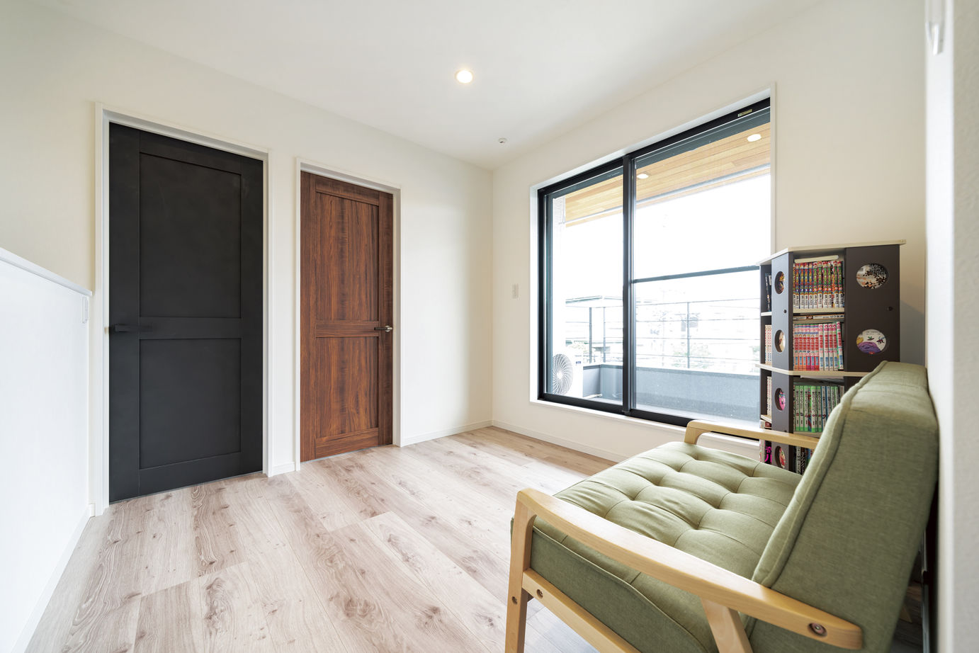 一級建築士事務所　上野工務店 【茨木市・間取り図あり・キューブ型デザイン】３LDKから５LDKまで変化できる間取りの建築実例画像5