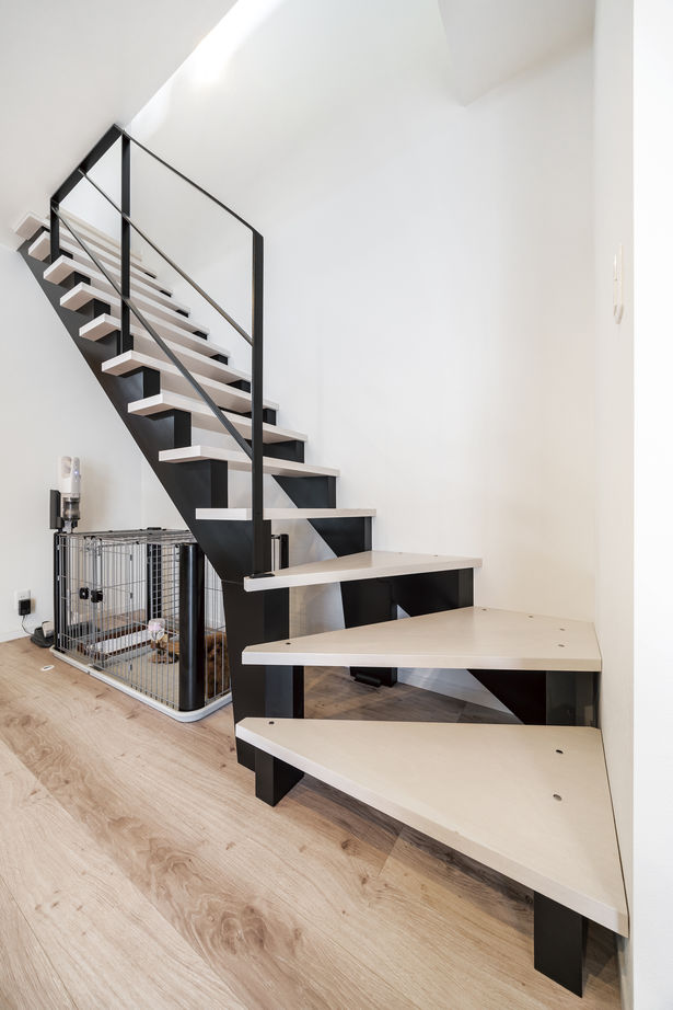 一級建築士事務所　上野工務店 【茨木市・間取り図あり・キューブ型デザイン】３LDKから５LDKまで変化できる間取りの建築実例画像8