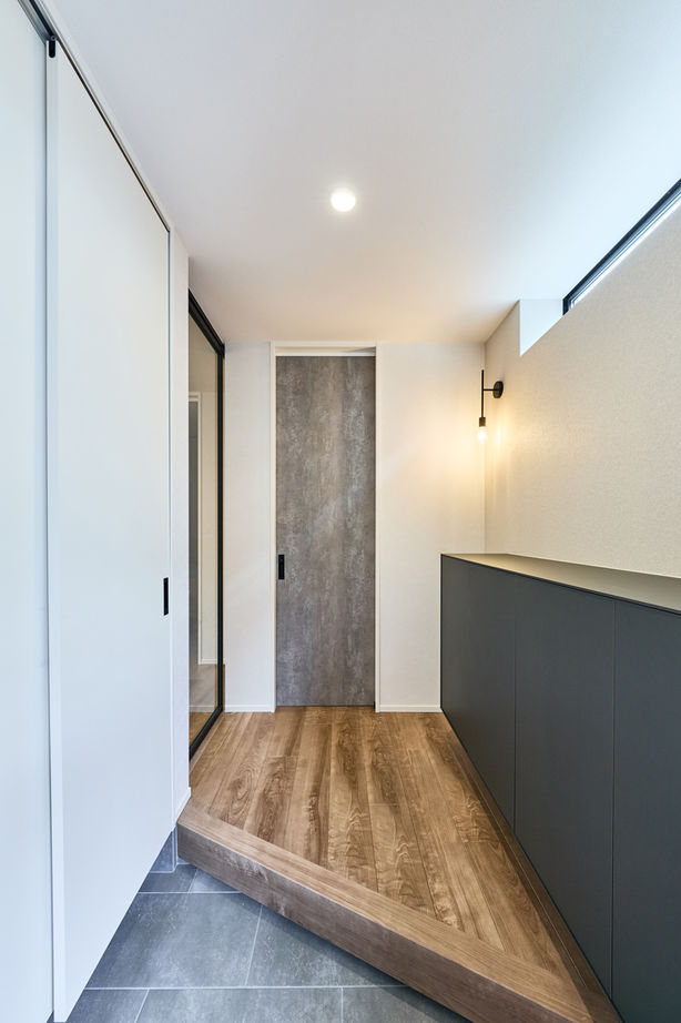 一級建築士事務所　上野工務店 【2000万円台／約33坪／間取り有】 吹抜けのあるLDKも2階フリールームも大空間！家族の気配を感じる家の建築実例画像10