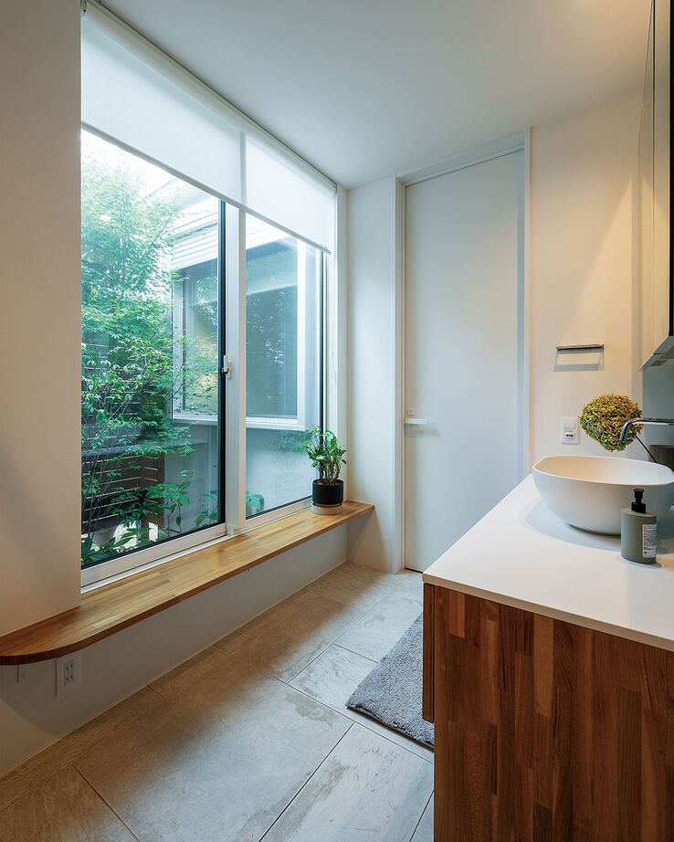 オモシロ設計集団　ecomo（エコモ） 【平屋｜27.3坪｜サウナ｜間取り】働く、暮らす。オンとオフを軽やかに切り替えて暮らしを整えるの建築実例画像3