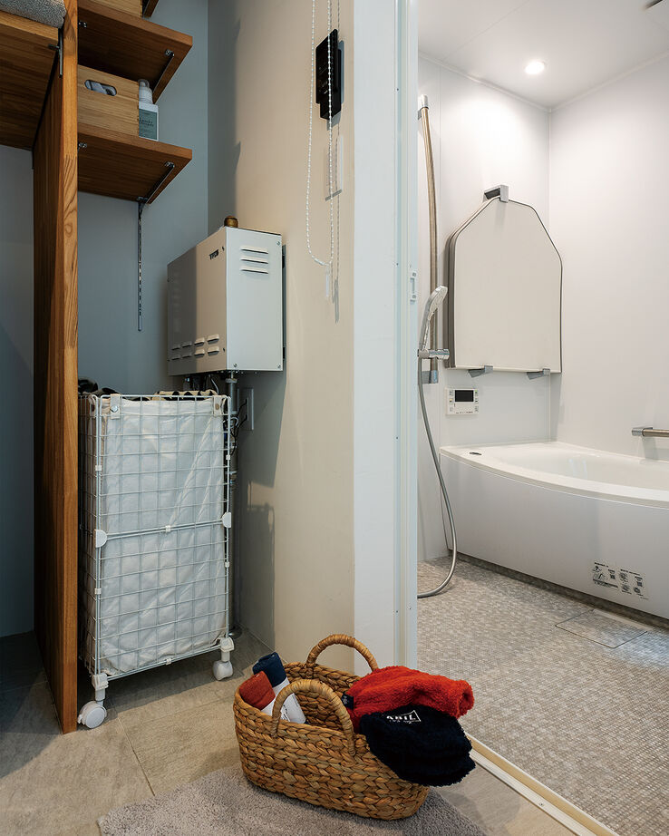 オモシロ設計集団　ecomo（エコモ） 【平屋｜27.3坪｜サウナ｜間取り】働く、暮らす。オンとオフを軽やかに切り替えて暮らしを整えるの建築実例画像10