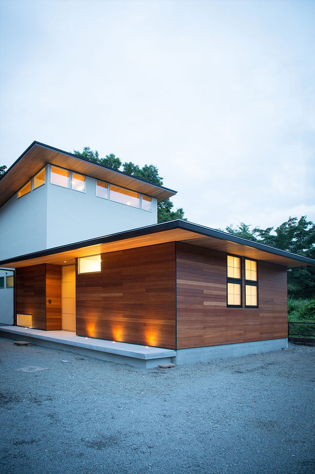 TENアーキテクツ一級建築士事務所 【建築士と建てた家×店舗併用×大開口×土間】写真スタジオを併設した大開口のパノラマウインドウのある家の建築実例画像2