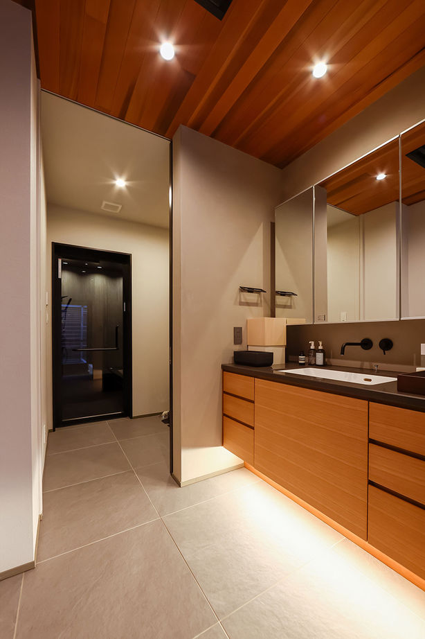 TENアーキテクツ一級建築士事務所 【建築士と建てた家＋ドッグラン＋自然素材＋吹き抜け】マンションからの目隠しとオープン感を両立した家の建築実例画像7