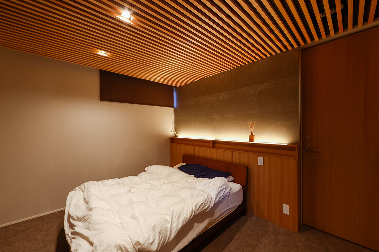 TENアーキテクツ一級建築士事務所 【建築士と建てた家＋ドッグラン＋自然素材＋吹き抜け】マンションからの目隠しとオープン感を両立した家の建築実例画像8