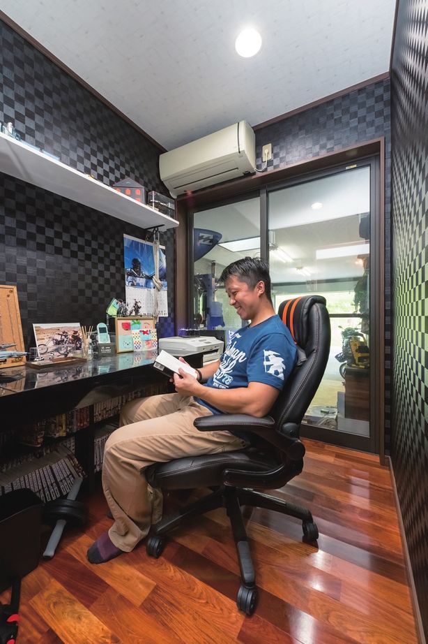 三上建設 【2500～3000万円|50坪台|間取り】リビングから愛車を楽しむ。将来も見据えた、ビルトインガレージ付きの家の建築実例画像6