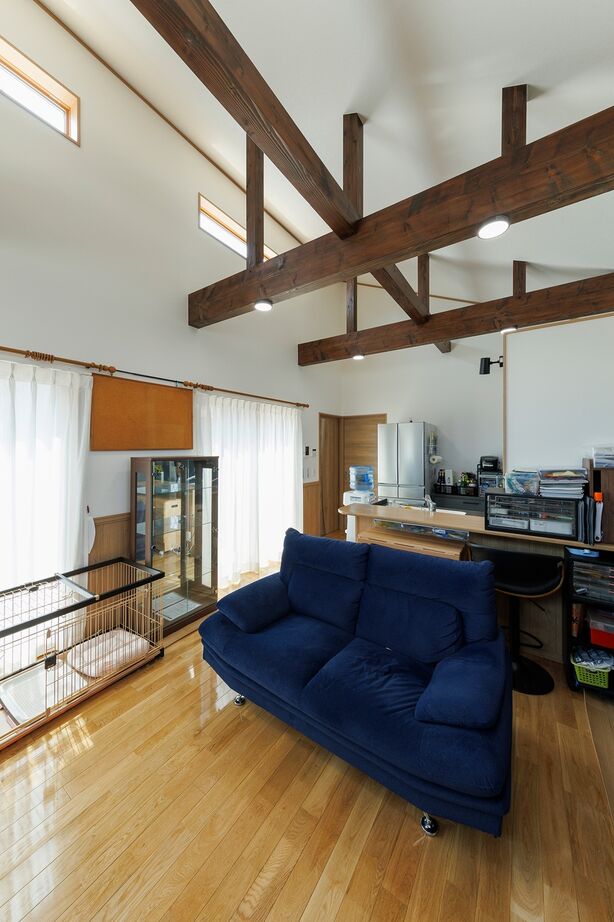 三上建設 【2000万円台|20坪台|間取り図有】趣味を思う存分楽しめる、インナーガレージ付きの平屋の建築実例画像5