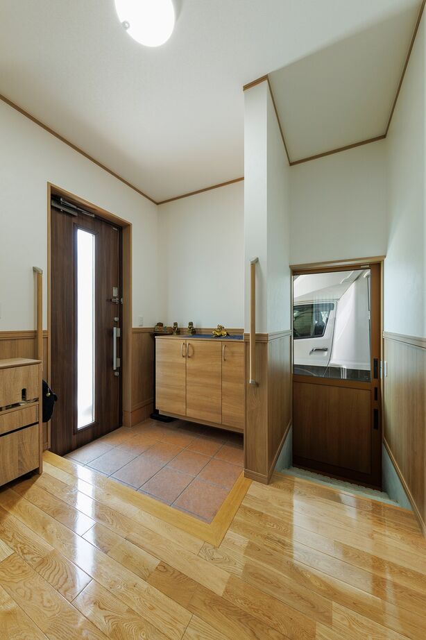 三上建設 【2000万円台|20坪台|間取り図有】趣味を思う存分楽しめる、インナーガレージ付きの平屋の建築実例画像7