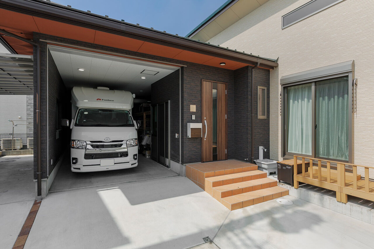 三上建設 【2000万円台|20坪台|間取り図有】趣味を思う存分楽しめる、インナーガレージ付きの平屋の建築実例画像9