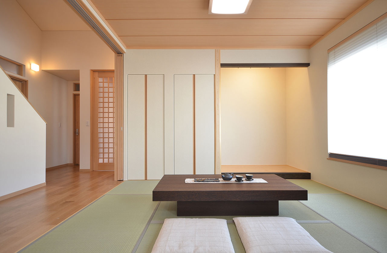 北新建工 【3000万円台｜富山市】外断熱と新換気で、仕切りのない開放的な間取りに！将来に備えた平屋ライクの家の建築実例画像4