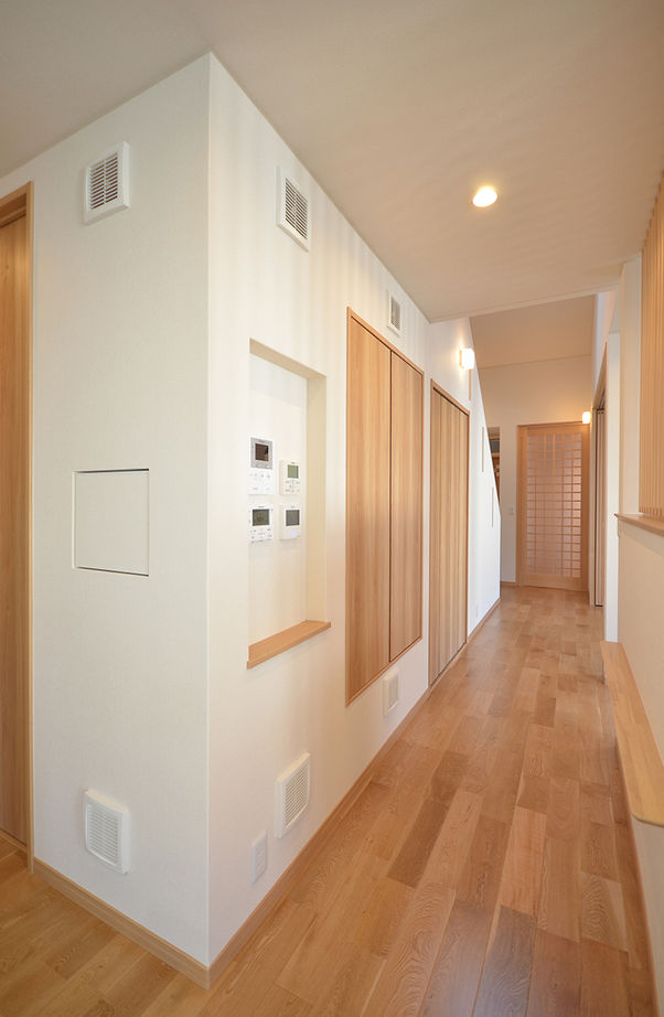 北新建工 【3000万円台｜富山市】外断熱と新換気で、仕切りのない開放的な間取りに！将来に備えた平屋ライクの家の建築実例画像7