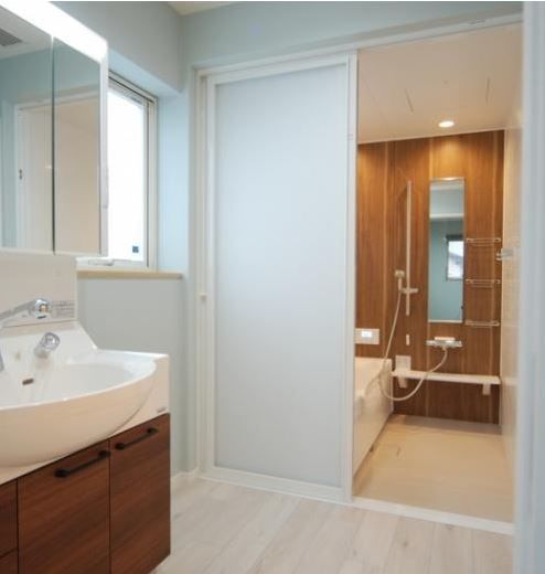 北新建工 【２０００万円台後半/富山市】北欧風な色づかいの家の建築実例画像10