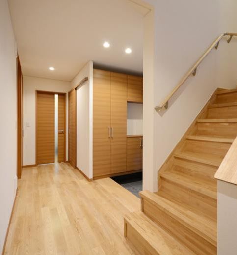 北新建工 【富山市/ウッドデッキ】市街地の涼温換気の家の建築実例画像3