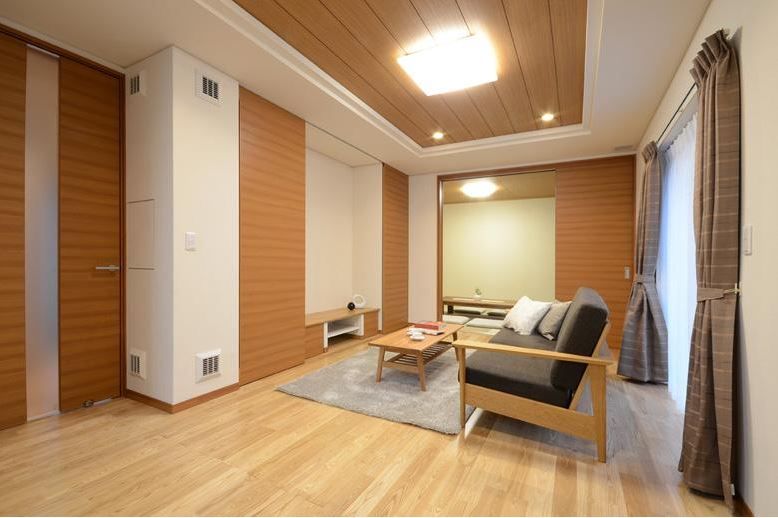 北新建工 【富山市/ウッドデッキ】市街地の涼温換気の家の建築実例画像6