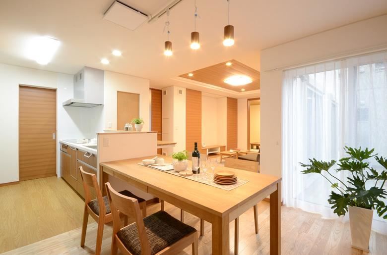 北新建工 【富山市/ウッドデッキ】市街地の涼温換気の家の建築実例画像7