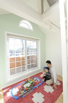 セルコホーム　横浜支店 【2000万円台/30坪台/間取り/吹き抜け】エアコン1台で家中が快適。家事も子育てもしやすい住まいの建築実例画像3