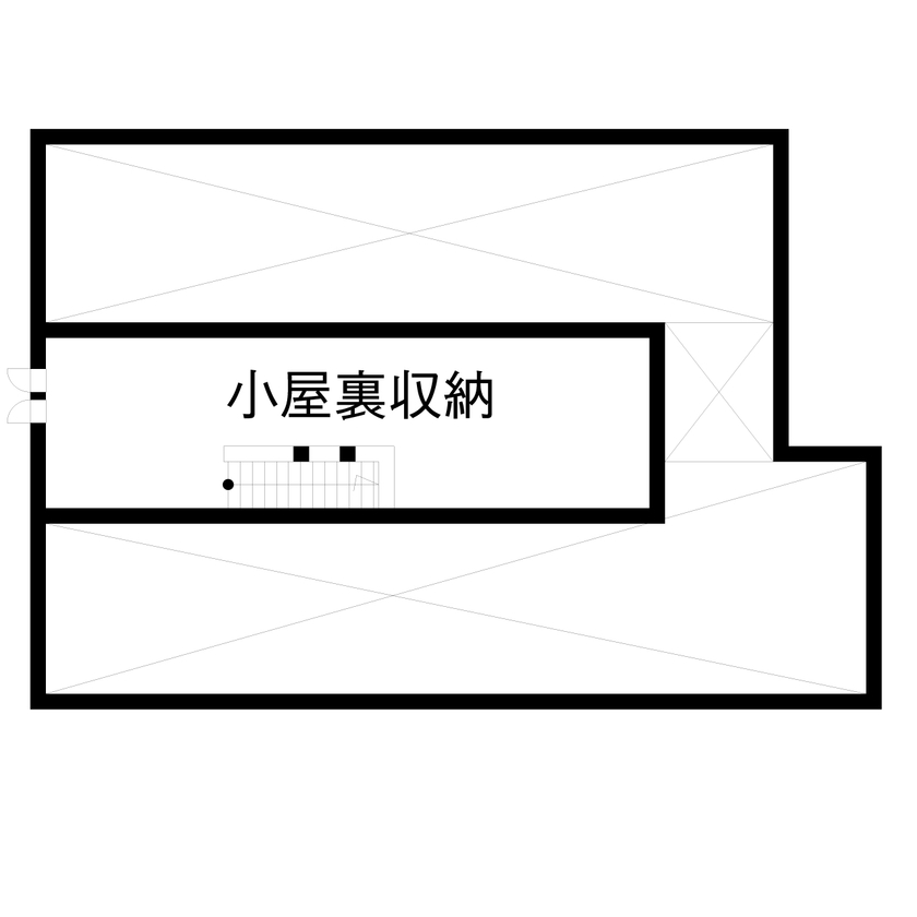 セルコホーム　横浜支店 【吹抜け/ビルトインガレージ/小屋裏収納】アイアンゲートが印象的なモダンフレンチスタイルの美しい家の間取り図（5K以上）小屋裏