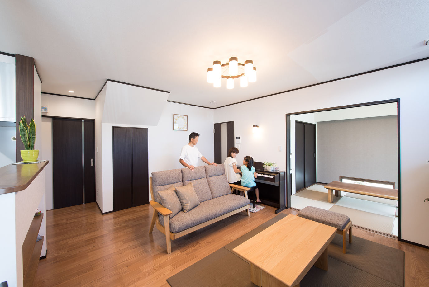 アルプスピアホーム 自由設計提案プラン「クレア」にインスパイアされたこだわりの家の建築実例画像3