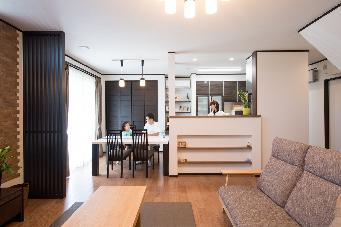 アルプスピアホーム 自由設計提案プラン「クレア」にインスパイアされたこだわりの家の建築実例画像4