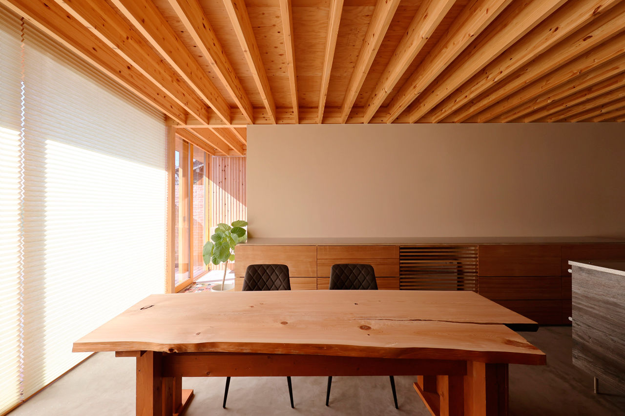 相馬建設 【愛知県｜2000万円台｜平屋＋α｜間取り有】玄関がない？！木・土間・コンクリートの建築家デザインの家の建築実例画像3