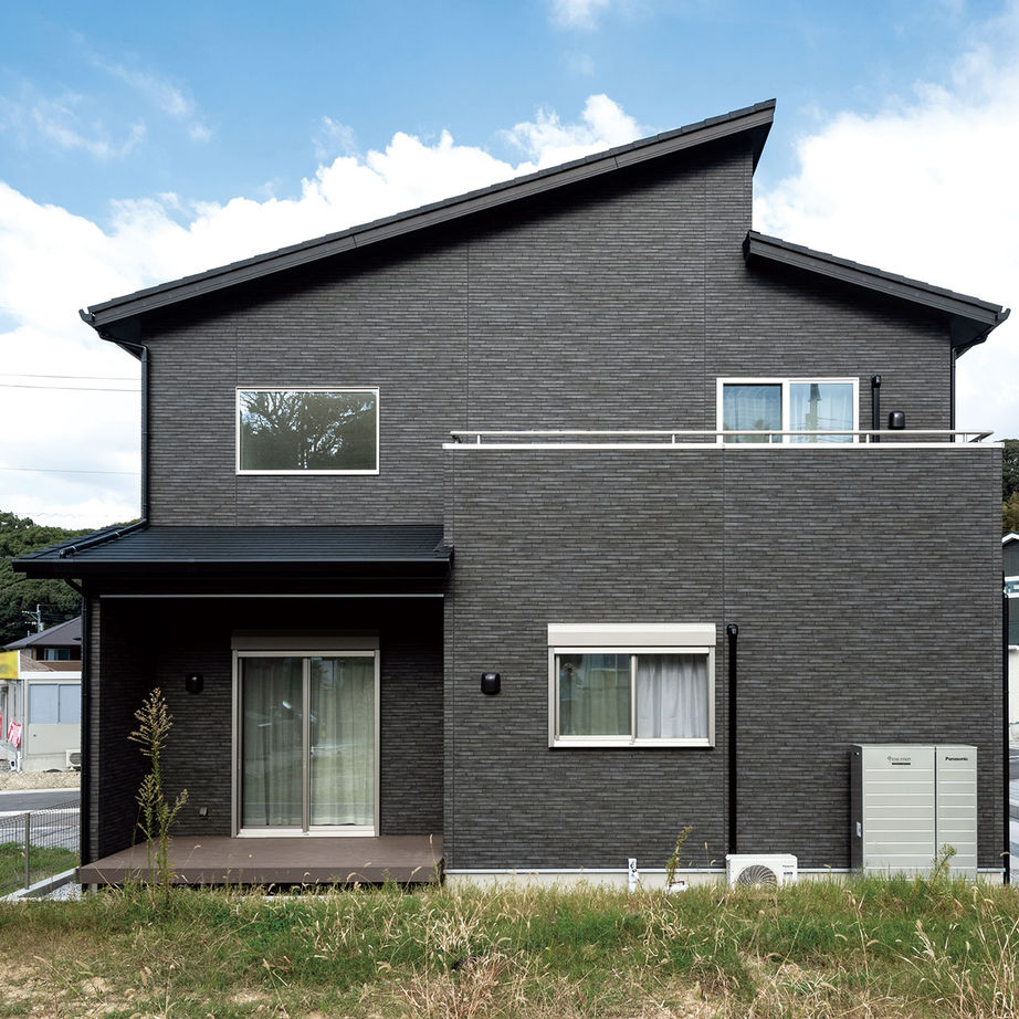 辰巳住宅 【間取り図あり/スキップフロア＋バルコニー】段差を楽しむ２世帯の家の建築実例画像10