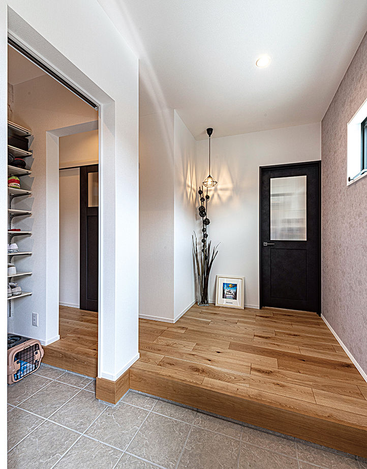 辰巳住宅 【間取り図有/ペットと暮らす】北欧スタイル×吹き抜けリビング×スキップフロア。スムーズ動線の家の建築実例画像9