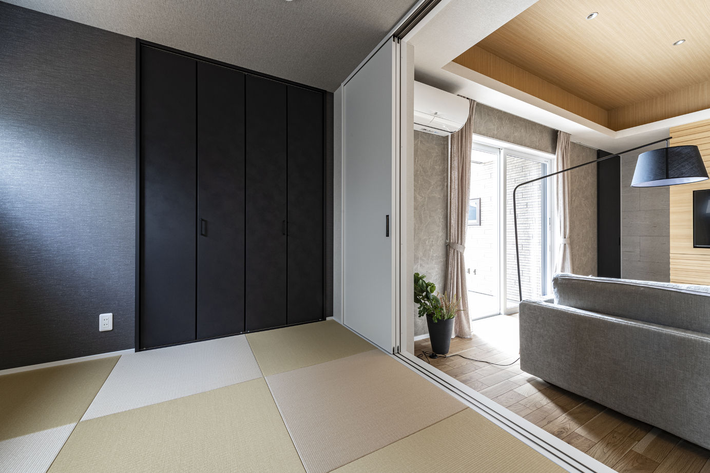 辰巳住宅 【平屋×31坪×間取り図有】ワンフロアで暮らすホテルライクな平屋の建築実例画像4