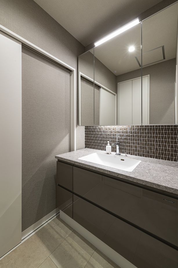 辰巳住宅 【平屋×31坪×間取り図有】ワンフロアで暮らすホテルライクな平屋の建築実例画像7