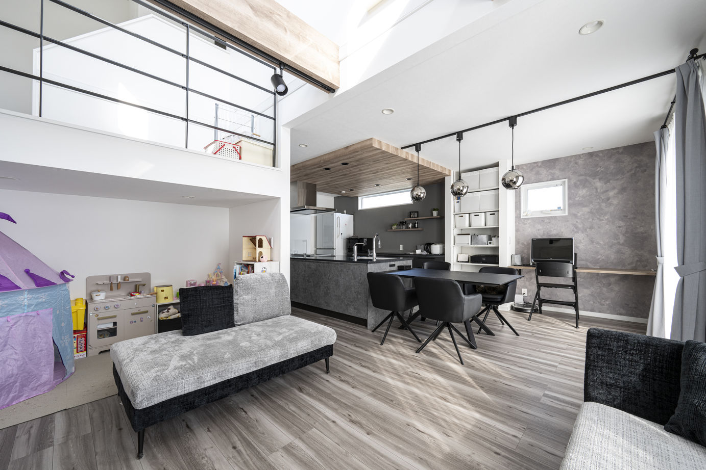 辰巳住宅 「キッズスペース＆ゲームルーム」暮らしを楽しむ家の建築実例画像7