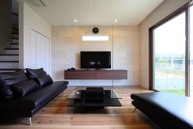 パナソニックビルダーズグループ　芙蓉ホーム 開放的な大空間で寛ぐ住まい　テクノストラクチャーで実現の建築実例画像1