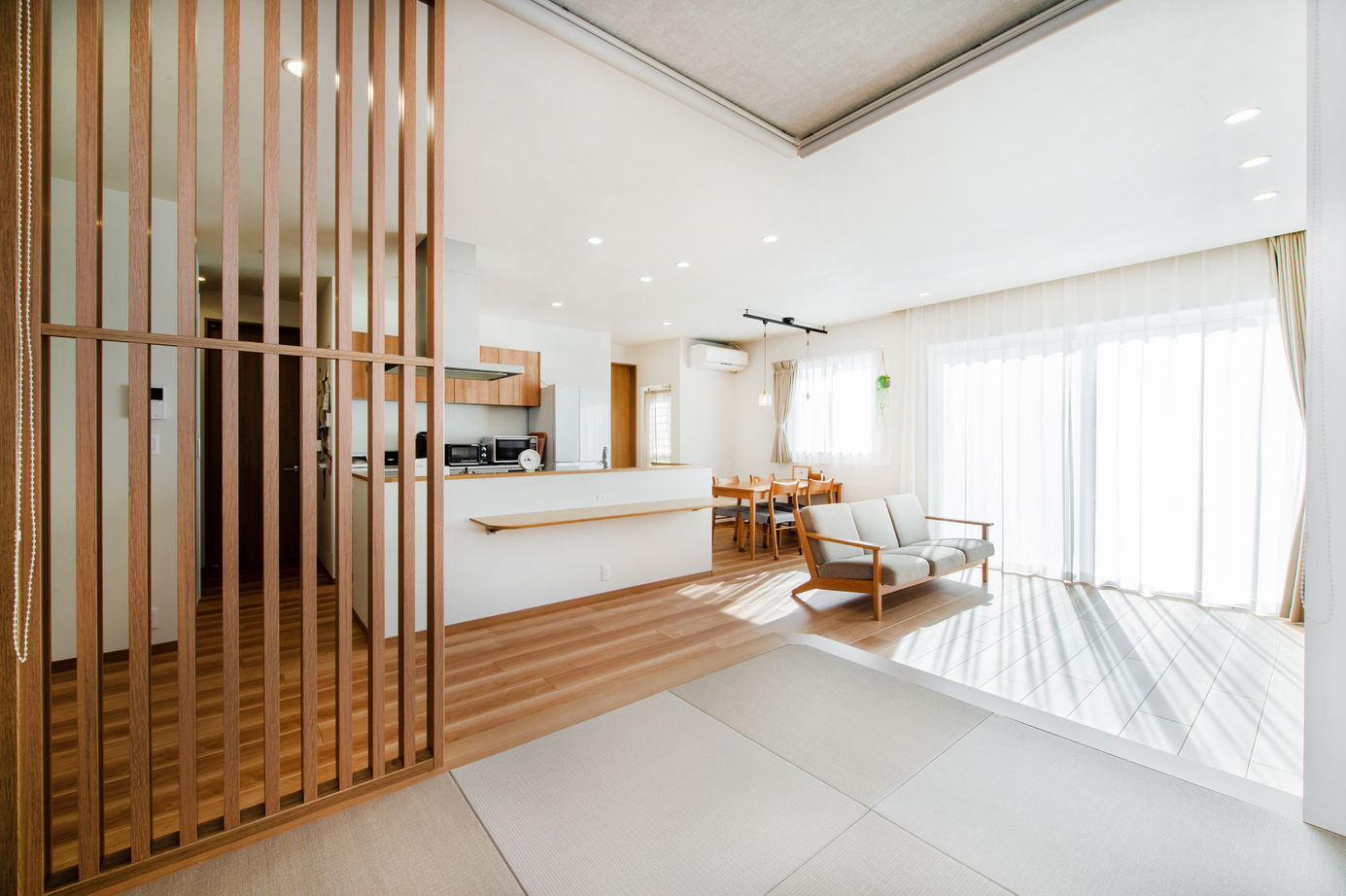 パナソニックビルダーズグループ　芙蓉ホーム 【2000万円台/5LDK/平屋/33坪/ランドリースペース/リビング小上がり和室一体感】の建築実例画像5