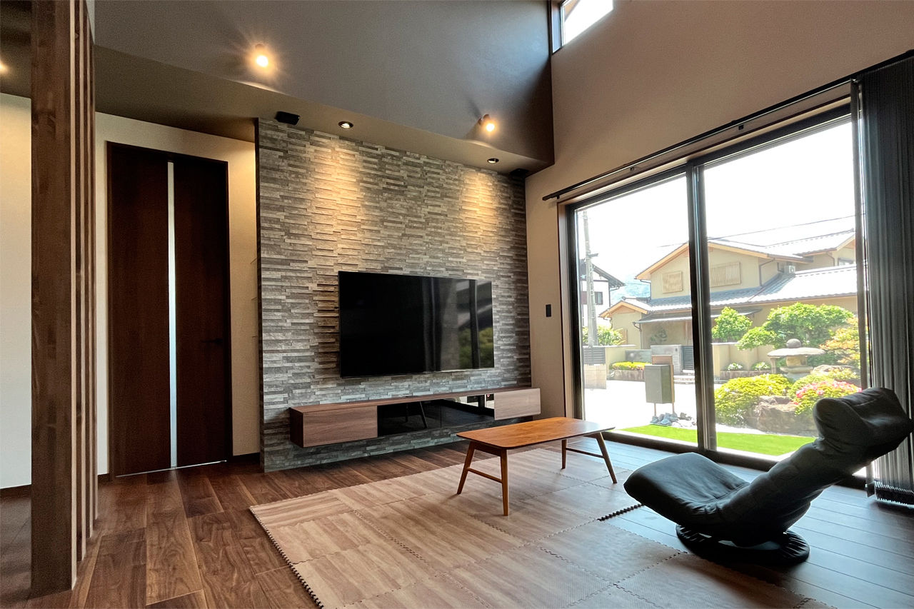 ロイヤルウッド 【40坪×平屋×ロフト｜間取り有】20年先の家族にも似合う、モダンな平屋。スキップフロアで収納力と遊び心の建築実例画像6