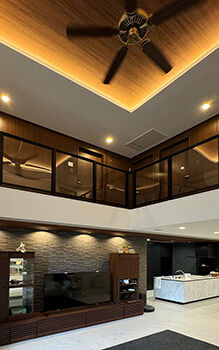 ロイヤルウッド 【60坪×芸術的邸宅】ホテルライクな寛ぎ空間。設計力でここにしかないデザインの家づくりの建築実例画像2